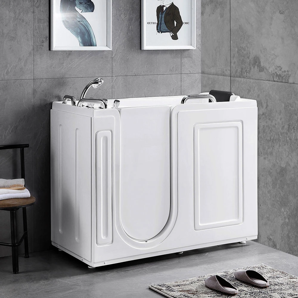 Foshan Factory Walk In Tub Shower Combo With Low Stepin Height 100mm