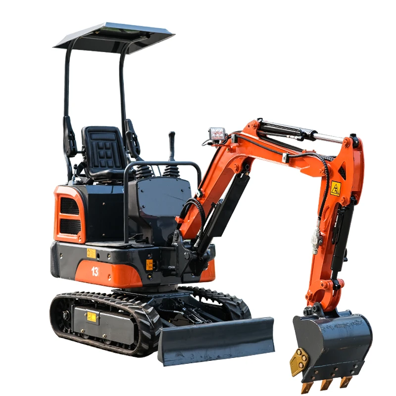 Shanding SD13E One Ton Small Mini Excavator 1.2 Ton Earth-moving Mini