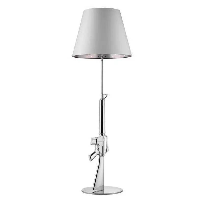 Nordic Post-modern Simple Designer Creative Ak47 Gun Floor Lights Living Room Post Modern Light Luxury Fancy Floor Lamp