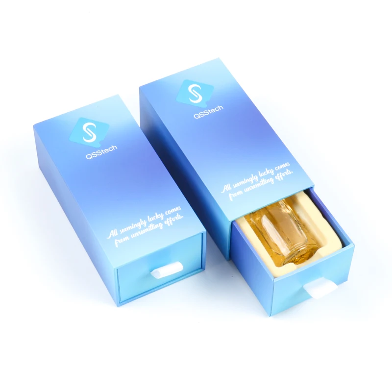 Custom LOGO Universal Cardboard Gift Cosmetics Dropper Bottle Paper Boxes Storage Essential Oil Bottle Packaging Box