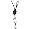 Black 2-meter rope with 2 buckles