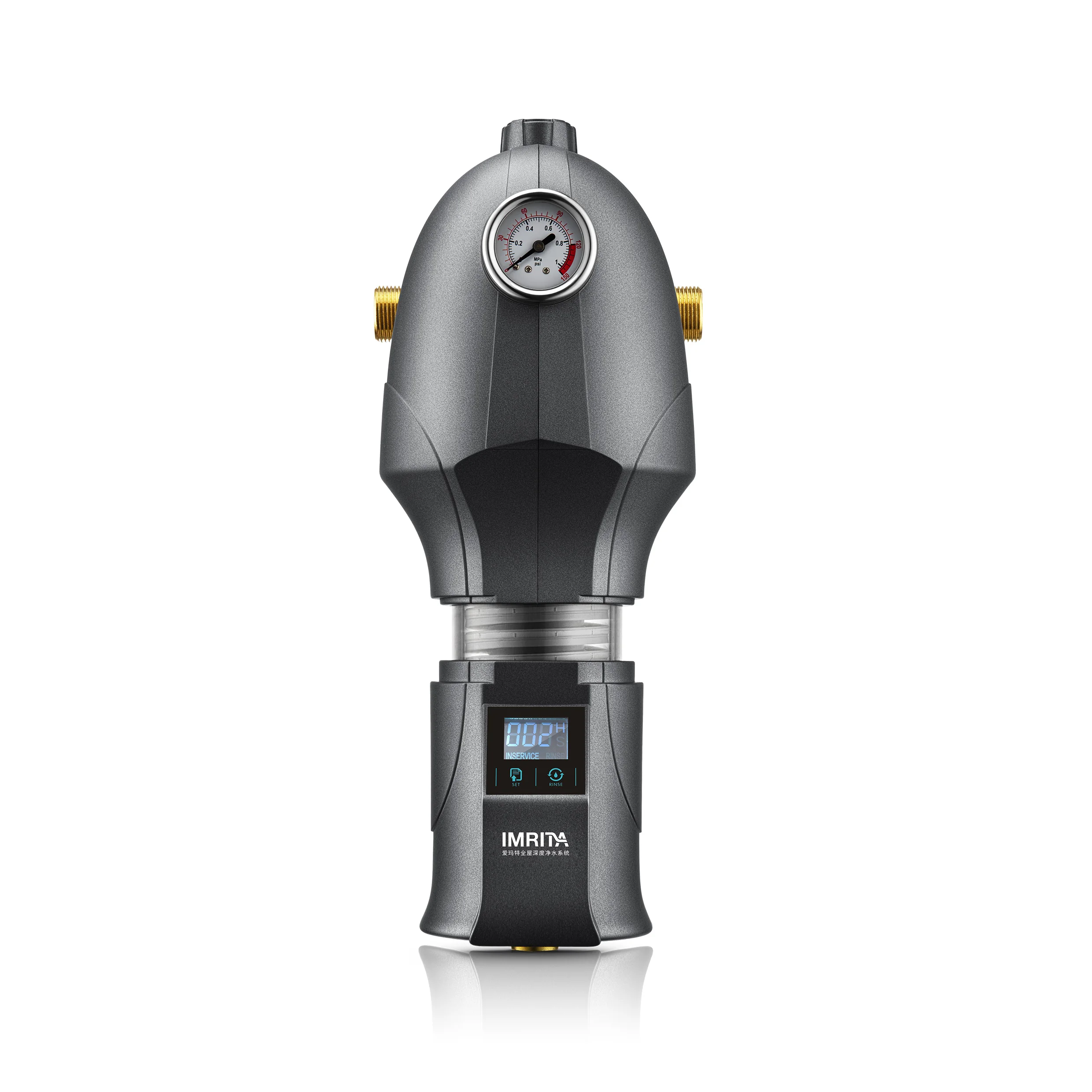IMRITA 40 Micron Remove Sediment Auto Self Cleaning Vortex Flow Filtration Structure Pre Water Filters for Whole House Use