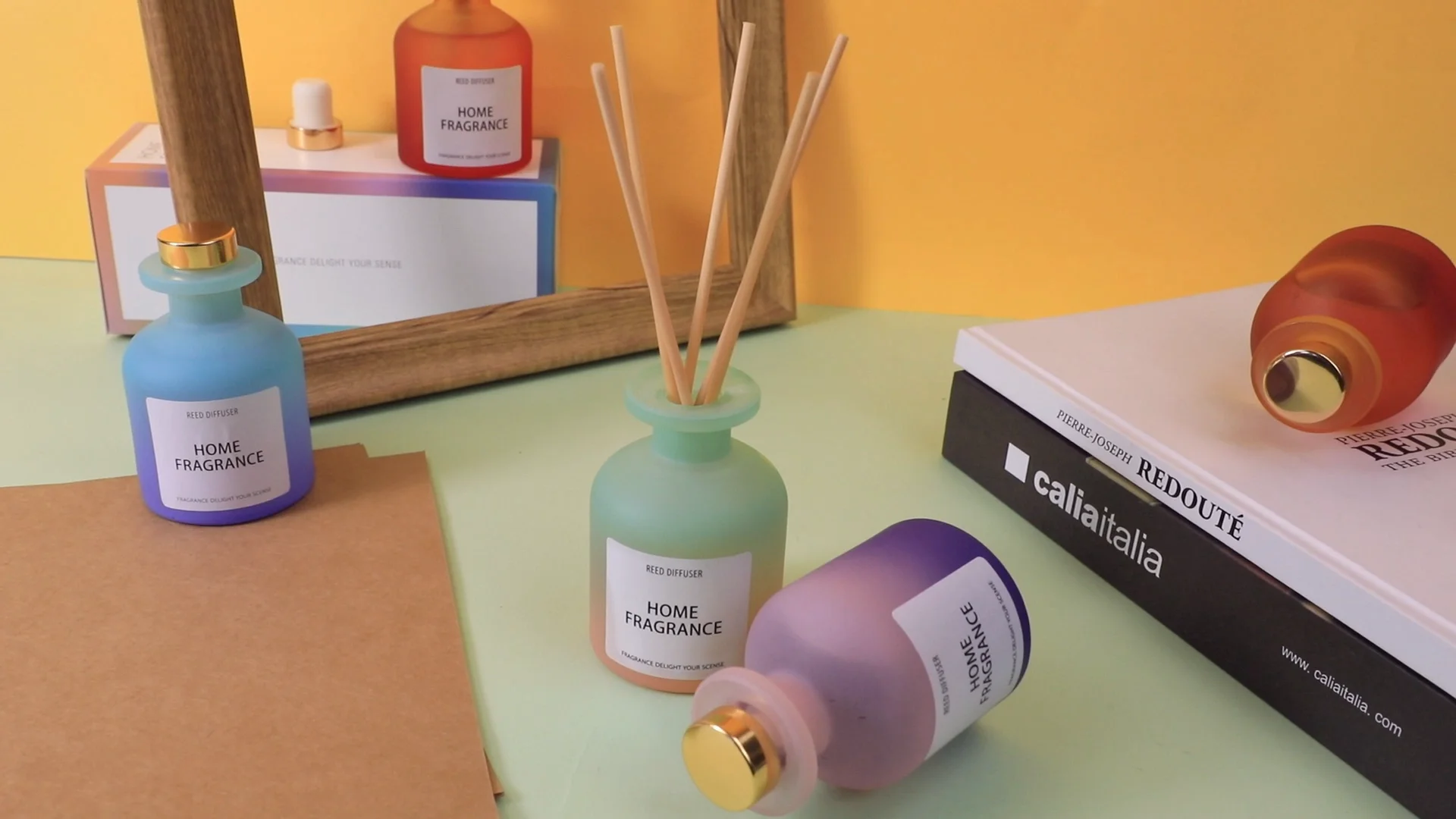 Wholesale Colorful Glass Bottles Long Lasting Room Home Perfume