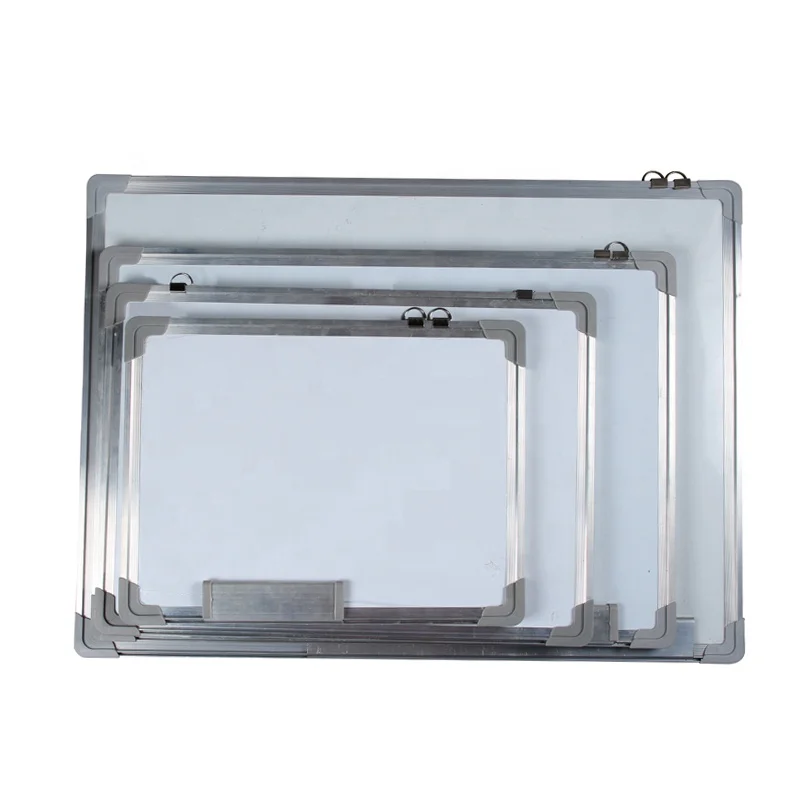 Double Side Aluminum Frame Magnetic WhiteBoard Dry Erase  White Board