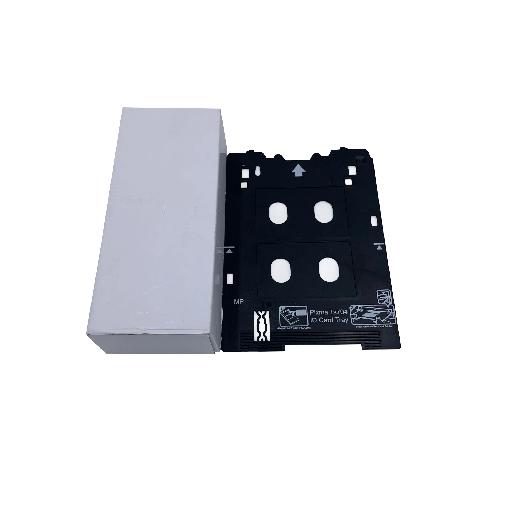 Inkjet PVC ID Card Tray Plastic Card Printing Tray for Canon Ts704 Ts709 Ts8220 Ts9520 Ts9551c