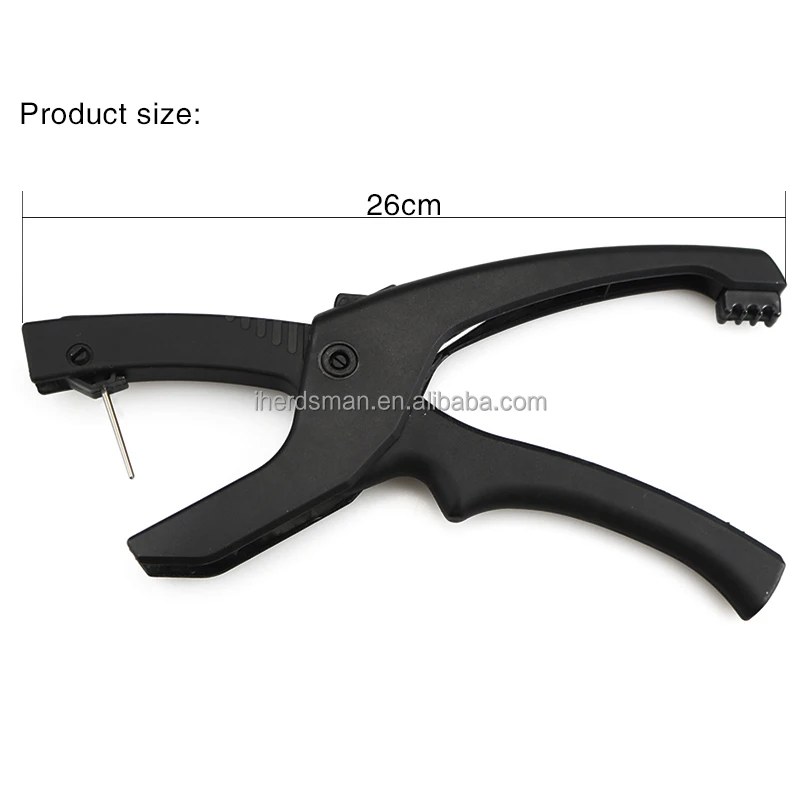 Livestock Animal Identification Tool Onepiece Plastic Animal Ear Tag