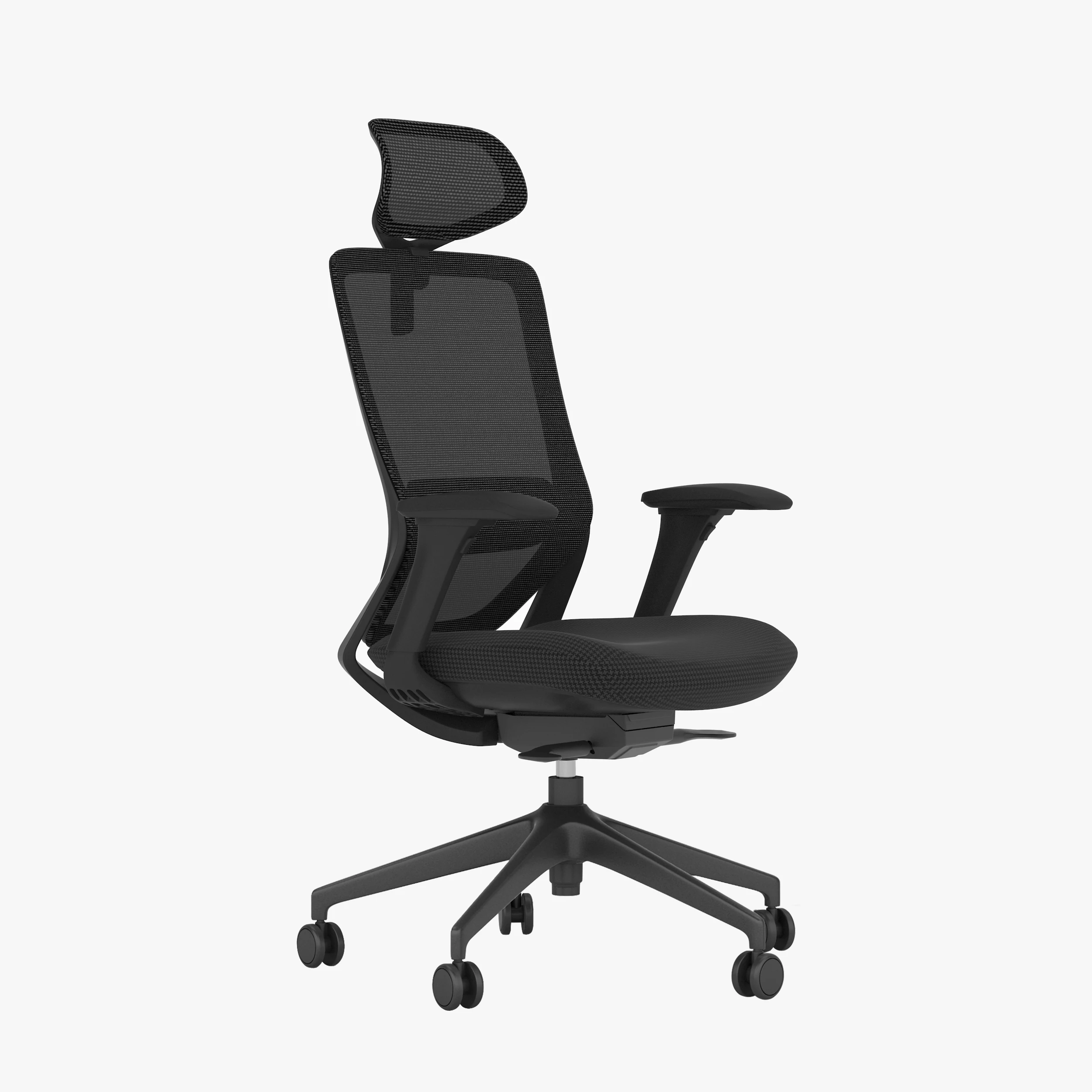 KOHO Modern Office Chairs Adjustable High Back Chair For Office Black Revolving Home Ergonomic Office Chair