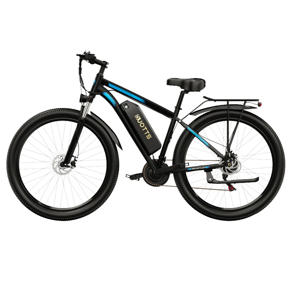 DUOTTS C29 Elektrofahrrad 750 W Elektro-Mountainbike mit Hinterradrack 48 V 15 Ah-Akku 50 km Reichweite 50 km/h Max-Geschwindigk
