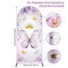 Housse en tissu pour arche papillon violet - 80 * 180cm - 100g polyester