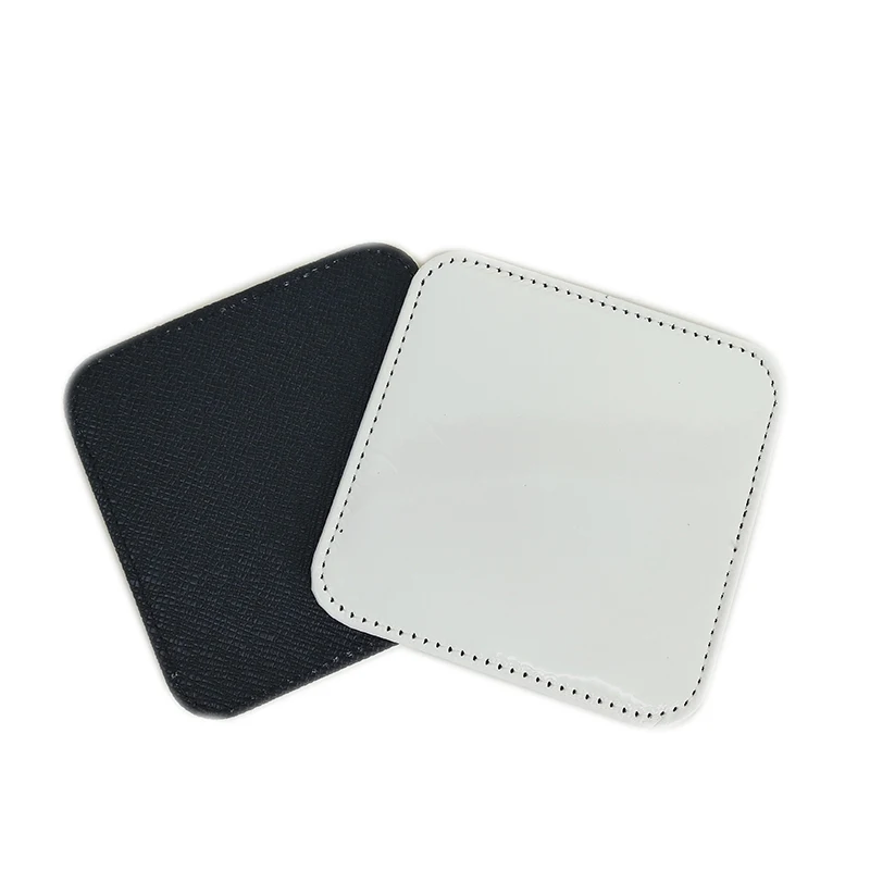 Luxury Sublimation PU Coasters Blank Tea Coaster Custom Leather Cup Coasters  - Buy Luxury Sublimation PU Coasters Blank Tea Coaster Custom Leather Cup  Coasters Product on