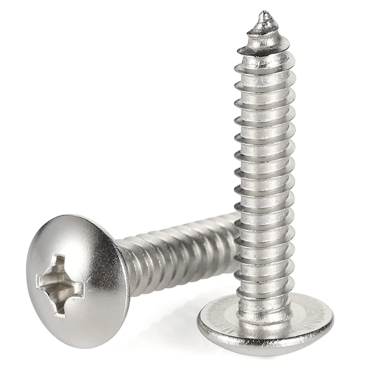 Black Oxid Truss Head Self-tapping Screw With Non-slip Tooth - Foto 3