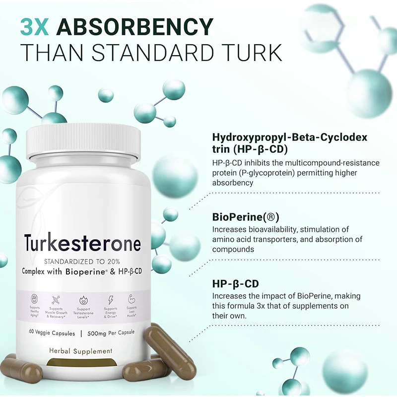 Private Label Oem Turkesterone Supplement Promoting Muscle Growth And
