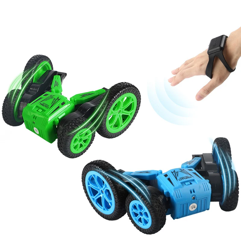 1:20 Scale Gravity Sensor Remote Control Stunt Car Watch Gesture Sensor  Control Rc Stunt Toy Car