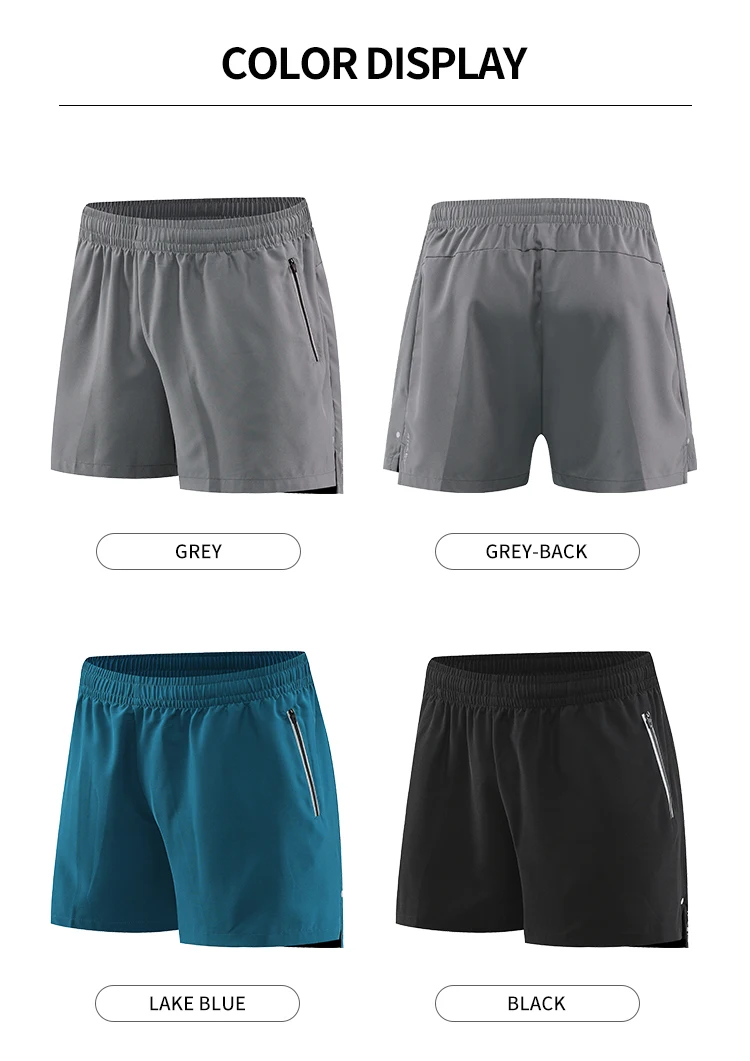 Custom  Running 100%Polyester Sportswear Active Gym Men Shorts842_voghion.com