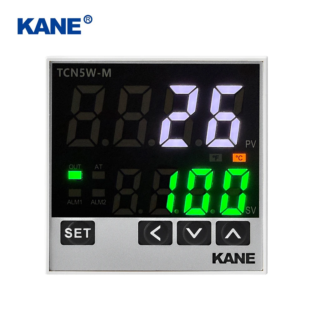 TCN5M Intelligent Temperature Controller PID Digital Display Controller with Universal Input Output Relay SSR 0-10V 4-20mA 24Vdc