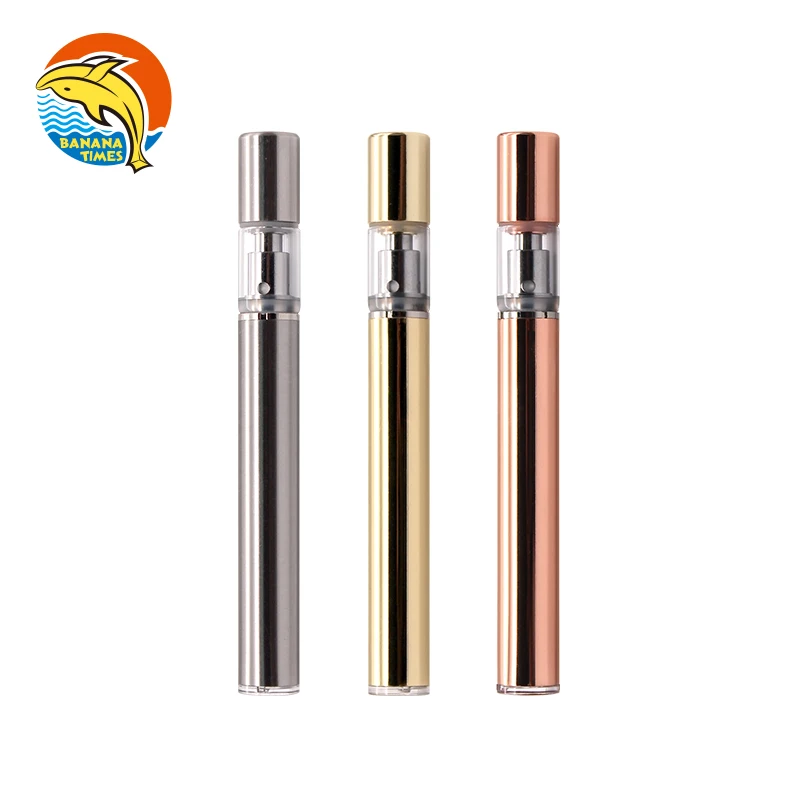 Riverside Lab tested rechargeable 0.5ml cbd oil vape pen packaging free 350mah empty vaporizer pen for thick oil