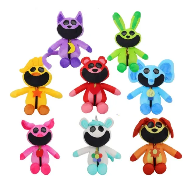 Smiley Critters Stuffed Plush Dolls New Cartoon Animal Cat Stuffed Big ...