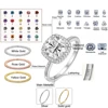 round solitaire ring