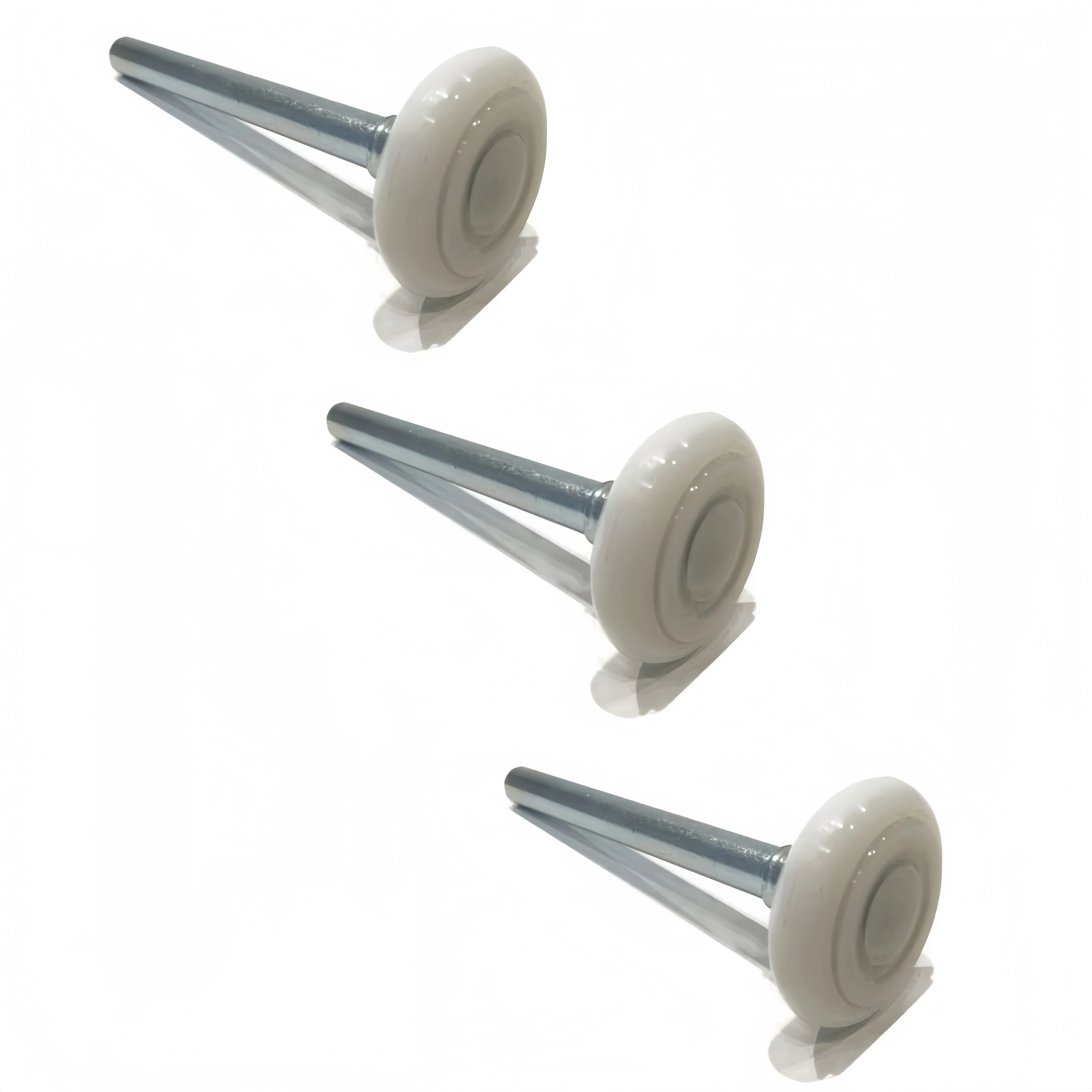Factory Direct Supply of American Style White Dust Cover 46mmx120mm Nylon Roller Cover Cheap Garage Door Window Accessories