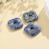 A blue dot stone