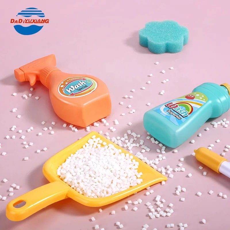 Игрушки для ролевых игр, пластиковый детский набор для чистки игрушек, набор для чистки игрушек
