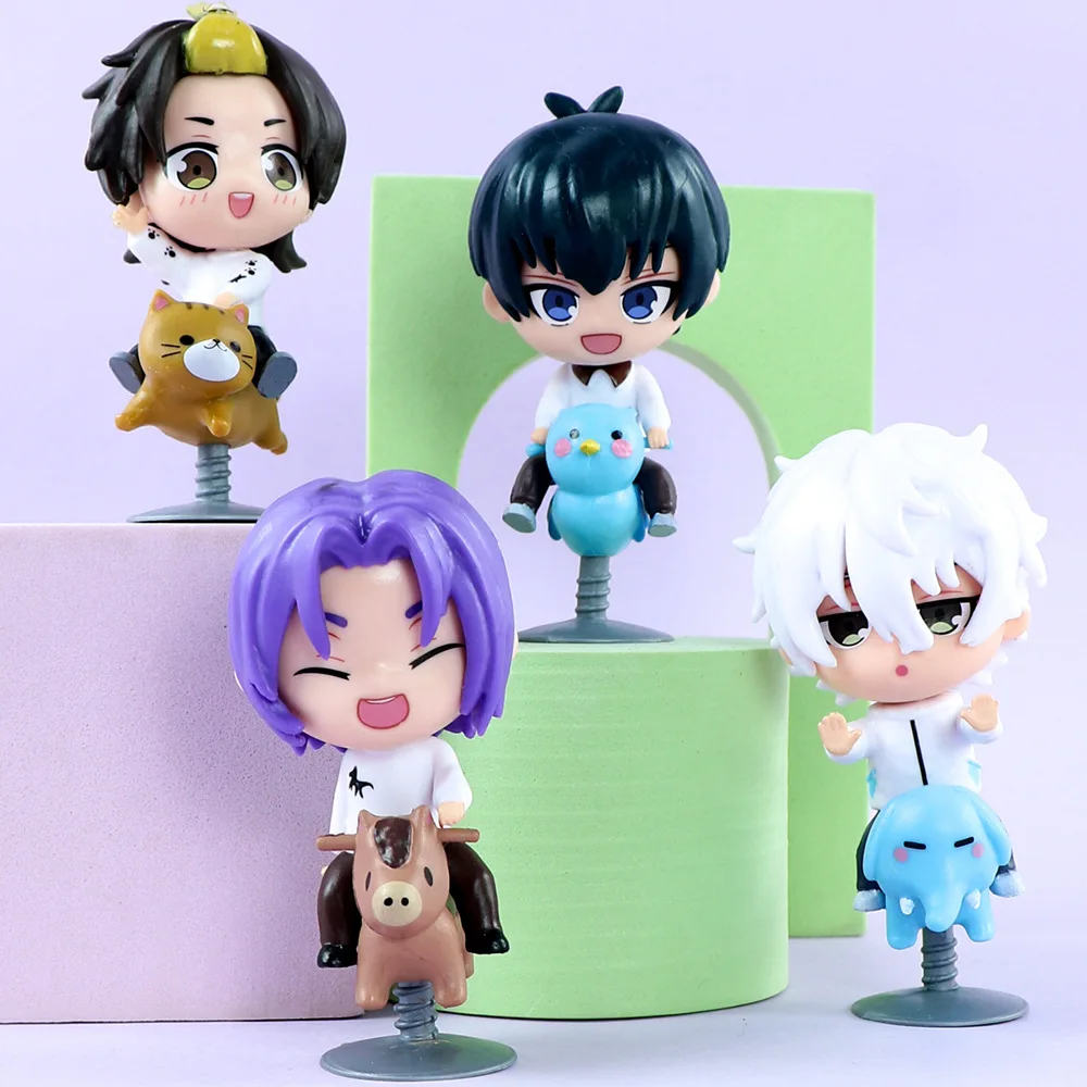 8pcs/set 10cm Blue Lock Japanese Anime Action Figure Collection