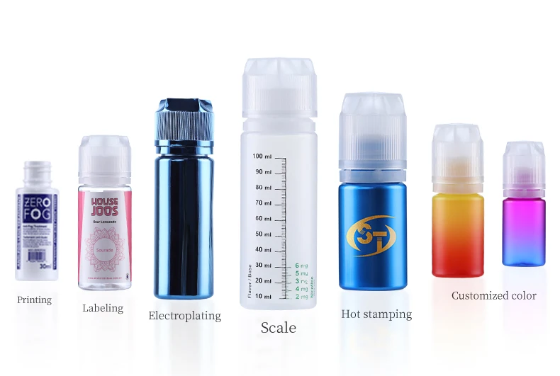 Round Eye Wash Cleaning Care Soft Plastic Bottles Empty Drop Bottle with Convenient Design factory