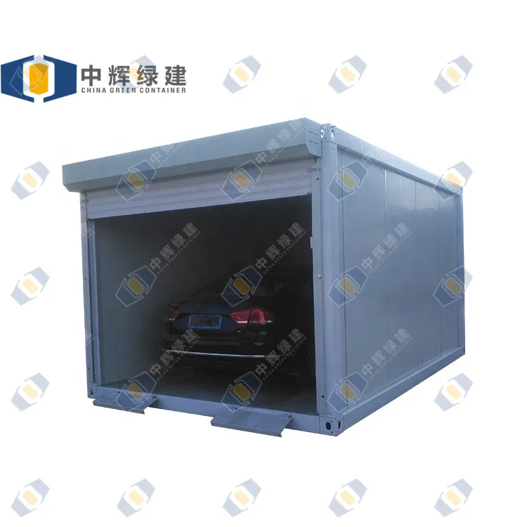 CGCH Prefab Low Cost Construction Mobile Car Garage Container Prefab Garage Carport Kit Build for Sale