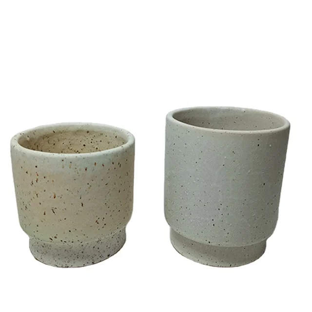 Old Day Ceramic Reactive Glaze Coffee Cups Espresso Glazed Retro cup for Country farm