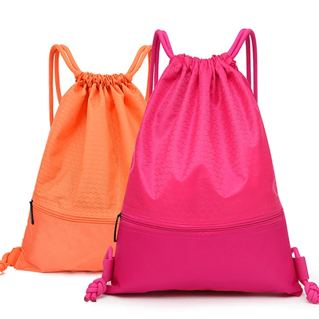 polyester drawstring backpack