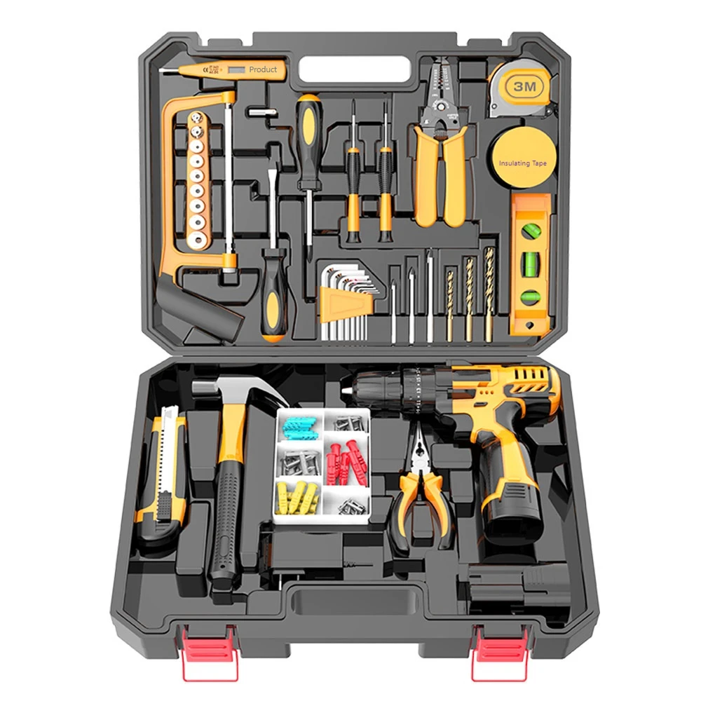 Multifunctional Industrial Cordless Power Drill Set OEM