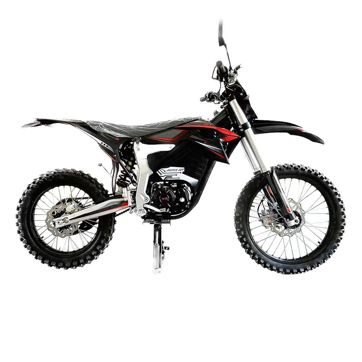 Moto elétrica estilo motocross com motor de 3000w, super leve