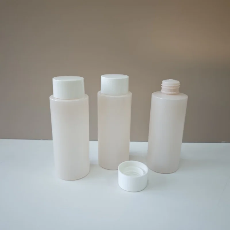 150ml Personal Care Lotion Packaging Bottle Pet Round Extruded Plastic Toner Bottle