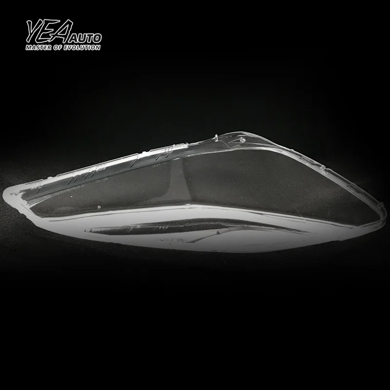 product yea auto car headlight cover lens glass for toyota sienna lens cover 2004 2005 pc lampshade clear shell-30