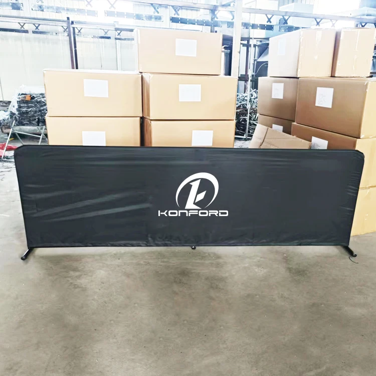 Konford Custom Table Tennis Fence Barrier Stable and Durable Oxford Surround Foldable Pickleball Dividers Sports Court Equipment