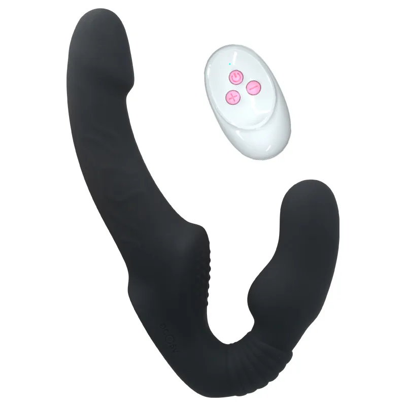 Remote Control Realistic Double Headed Dildo Vibrator Pant Huge Big Cock Penis Adult Sex Strap on Dildo for Women Lesbian