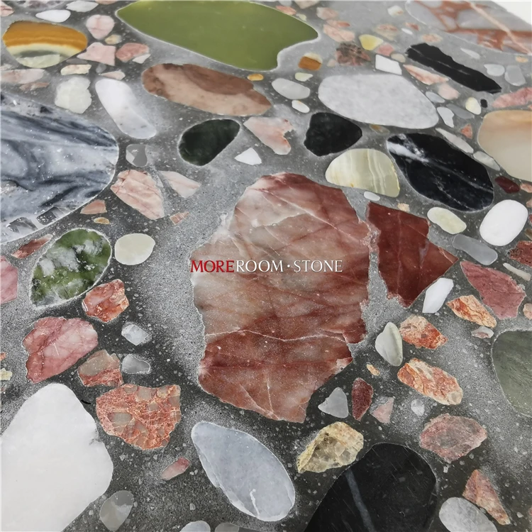 Italy Style Cement Terrazzo Slabs Terrazzo Floor Tile Price