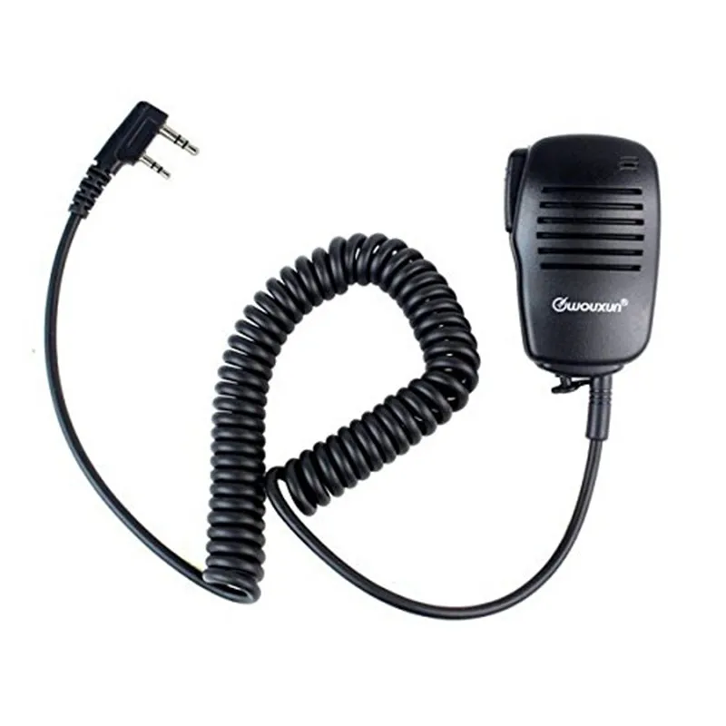 Wholesale Wouxun Walkie Talkie Hand Speaker Microphone For Wouxun Two-Way  Radios KG-UVD1P KG-UV6D KG-UV8D KG-UV9D Plus From