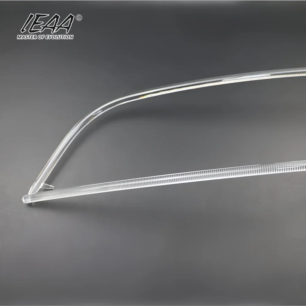 product fit for audi q5 8r 2013 2017 led headlight drl light guide strip tube daytime running light bar-4