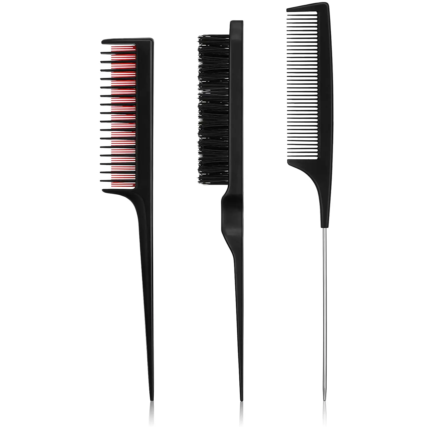 Double Sided Comb Styling For Hair Tool Personalized Combs Private Label  And Tools Cutting White Sclap Plastic Set - Buy Professional Teasing Comb,Double  Sided Comb Styling,Comb For Hair Styling Tool Product on
