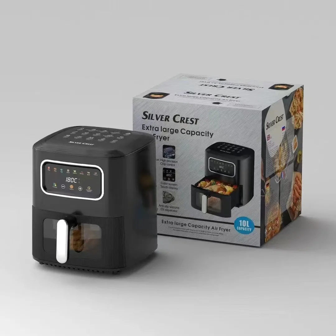 10L Visible Air Fryer, Modern Square Design, Smart Electric Multifunctional French Fry M aperçu 4