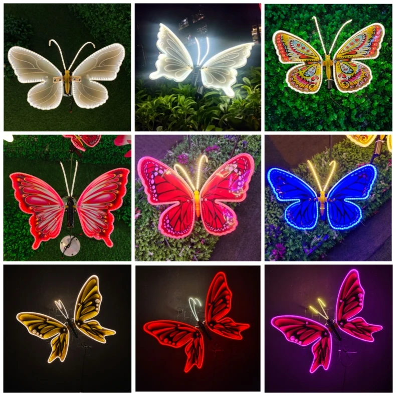 outdoor butterfly light