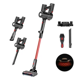 Powerful Suction 31Kpa Cordless Stick Vacuum Cleaner LED Display Rechargeable Battery Wireless Handheld Dry Hotel Use HEPA