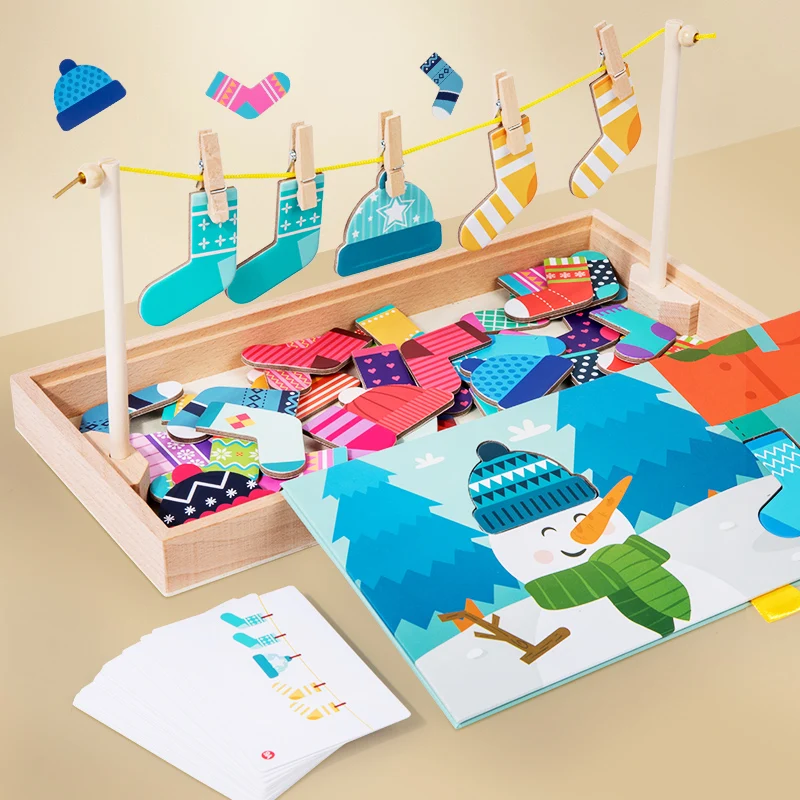 Детские деревянные носки