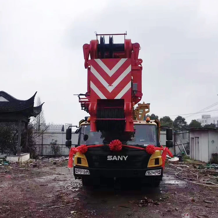 High Efficiency Cheap 160Ton Mobile All Terrain Crane SAC1600S With Telescopic Boom