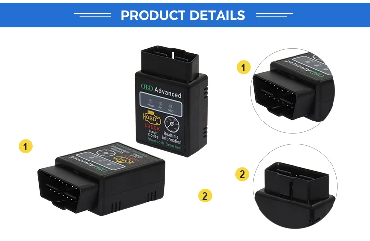 product high quality elm327 automotive digital lounch blue tooth original new obd ii scanner-3