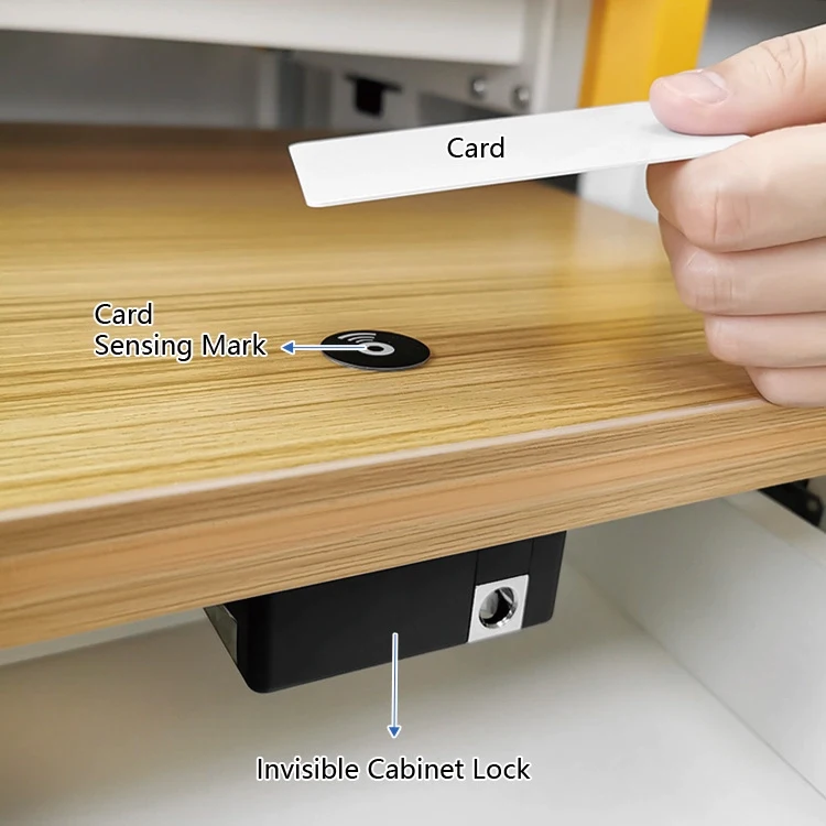 Smart Furniture Rfid Locker Remote Control Magnetic Drawer Lock Invisible Cabinet Lock