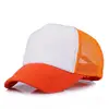 White and orange color