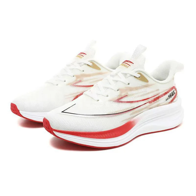 Wear Resistant Non-Slip Mesh Lace up Couple Mens Sports Shoes