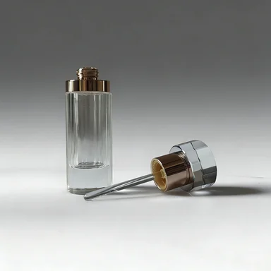 Small Bridge 6ml Essential Oil Glass Bottle Carved Engraved  Perfume for Liquide Essential Oil Crystal Collection WDY-0451